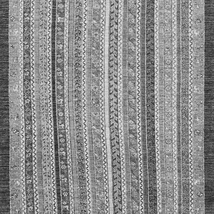 Machine Washable Oriental Gray Modern Rug, wshabs2402gry