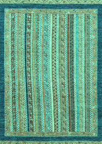 Oriental Turquoise Modern Rug, abs2402turq