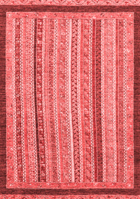 Oriental Red Modern Rug, abs2402red