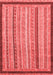 Oriental Red Modern Area Rugs