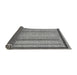 Sideview of Oriental Gray Modern Rug, abs2402gry