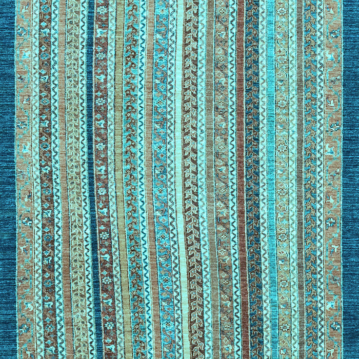 Oriental Light Blue Modern Rug, abs2402lblu