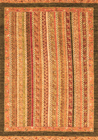 Oriental Orange Modern Rug, abs2402org