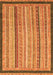 Oriental Orange Modern Rug, abs2402org