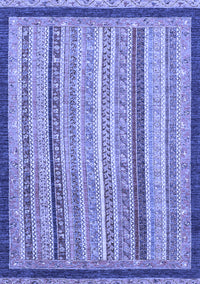 Oriental Blue Modern Rug, abs2402blu