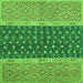 Square Oriental Green Modern Rug, abs2403grn