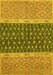 Oriental Yellow Modern Rug, abs2403yw