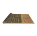 Sideview of Oriental Brown Modern Rug, abs2403brn