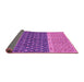 Sideview of Oriental Pink Modern Rug, abs2403pnk