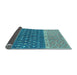 Sideview of Oriental Light Blue Modern Rug, abs2403lblu