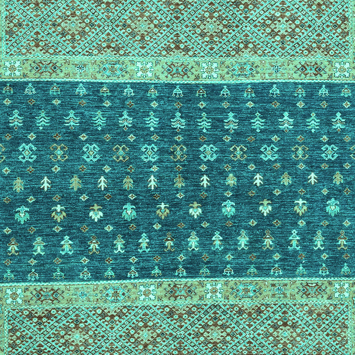 Oriental Turquoise Modern Rug, abs2403turq