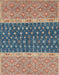 Abstract Sand Brown Oriental Rug, abs2403