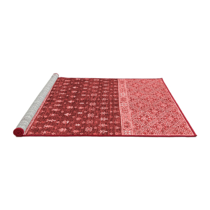Modern Red Washable Rugs