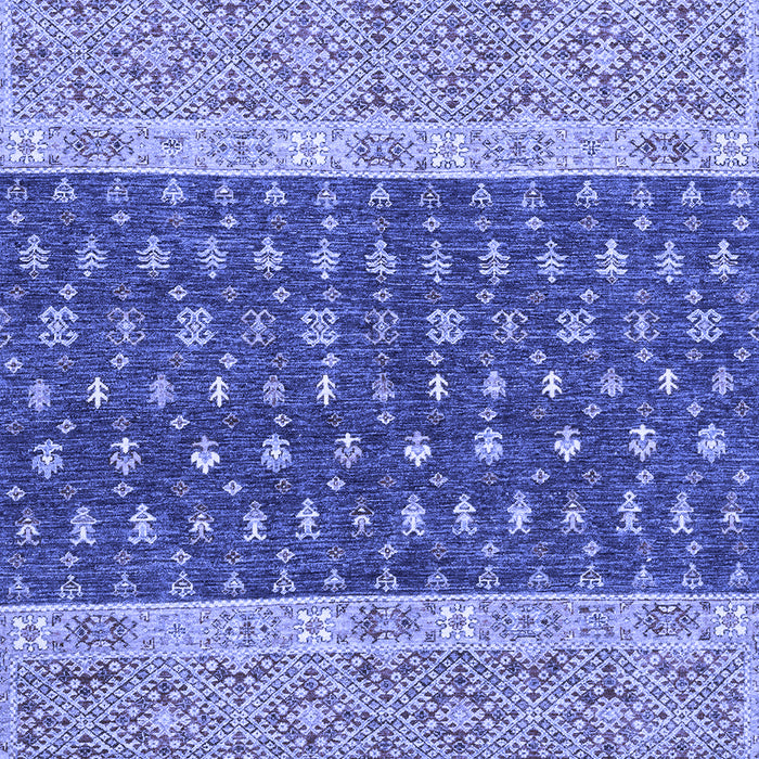 Oriental Blue Modern Rug, abs2403blu