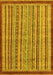 Oriental Yellow Modern Rug, abs2404yw