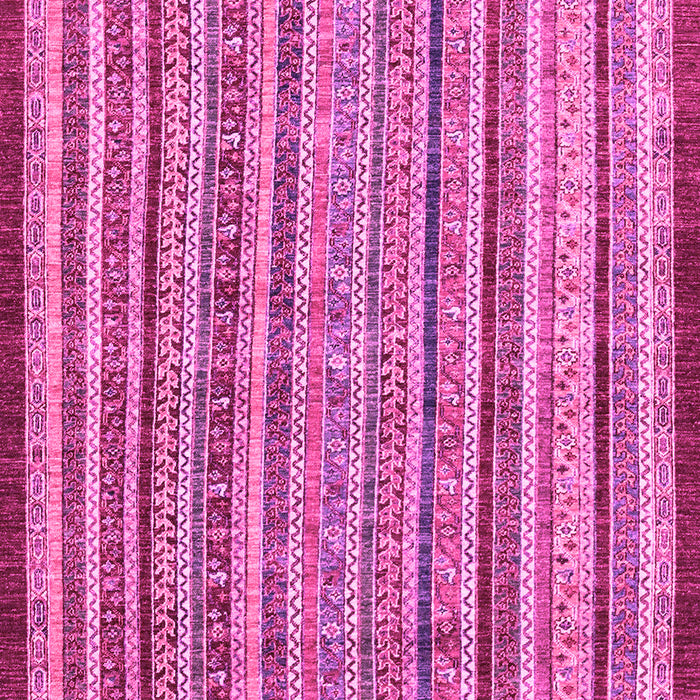 Machine Washable Oriental Pink Modern Rug, wshabs2404pnk
