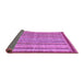 Sideview of Oriental Purple Modern Rug, abs2404pur