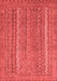 Oriental Red Modern Area Rugs