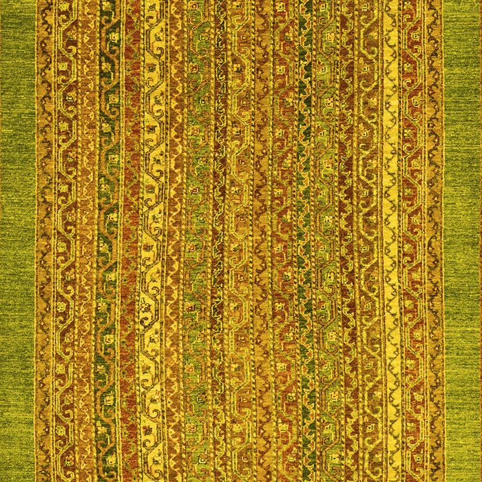 Oriental Yellow Modern Rug, abs2405yw