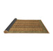 Sideview of Oriental Brown Modern Rug, abs2405brn