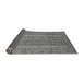 Sideview of Oriental Gray Modern Rug, abs2405gry