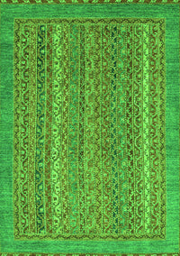 Oriental Green Modern Rug, abs2405grn