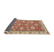 Sideview of Abstract Red Oriental Rug, abs2406