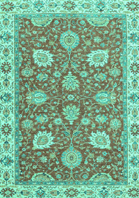 Oriental Turquoise Modern Rug, abs2406turq