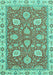 Oriental Turquoise Modern Rug, abs2406turq