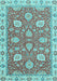 Oriental Light Blue Modern Rug, abs2406lblu