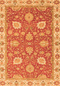 Oriental Orange Modern Rug, abs2406org