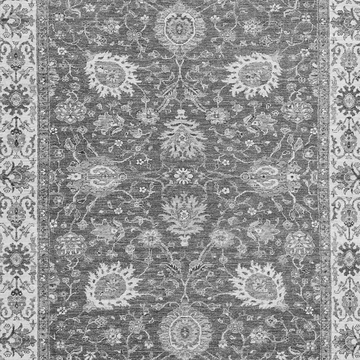 Machine Washable Oriental Gray Modern Rug, wshabs2406gry