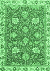 Oriental Emerald Green Modern Rug, abs2406emgrn