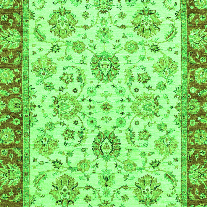 Oriental Green Modern Rug, abs2407grn