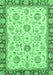 Oriental Emerald Green Modern Rug, abs2407emgrn