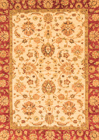 Oriental Orange Modern Rug, abs2407org