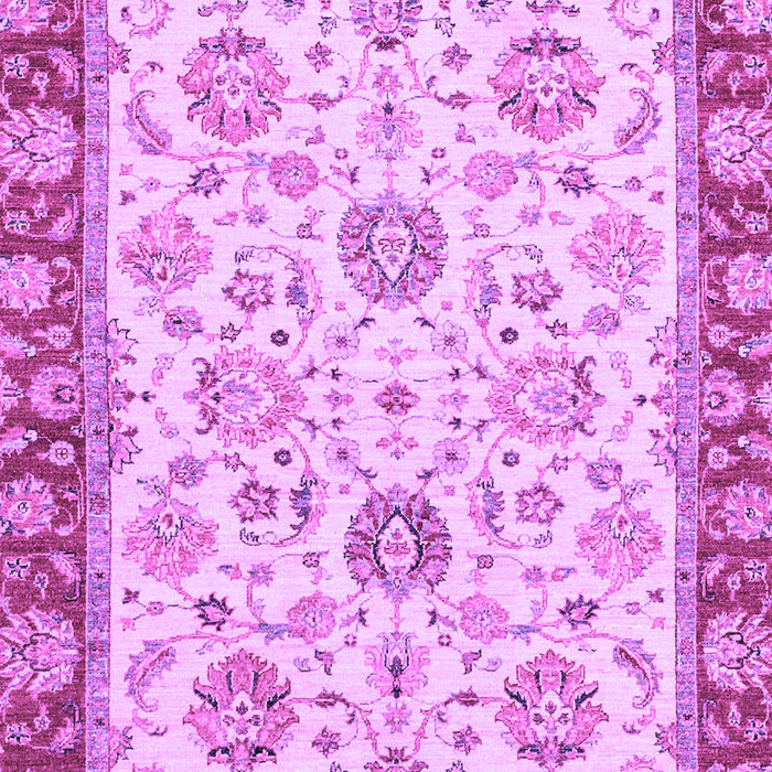 Machine Washable Oriental Purple Modern Area Rugs, wshabs2407pur