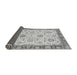 Sideview of Oriental Gray Modern Rug, abs2407gry