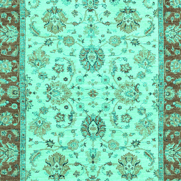 Oriental Turquoise Modern Rug, abs2407turq
