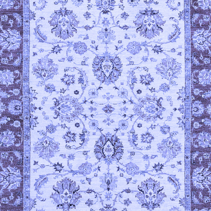 Oriental Blue Modern Rug, abs2407blu