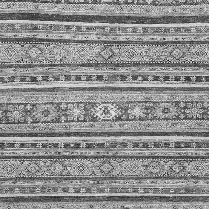 Machine Washable Oriental Gray Modern Rug, wshabs2408gry