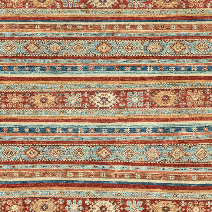 Abstract Chestnut Red Oriental Rug, abs2408
