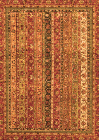 Oriental Orange Modern Rug, abs2409org