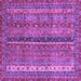 Square Oriental Purple Modern Rug, abs2409pur