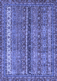 Oriental Blue Modern Rug, abs2409blu