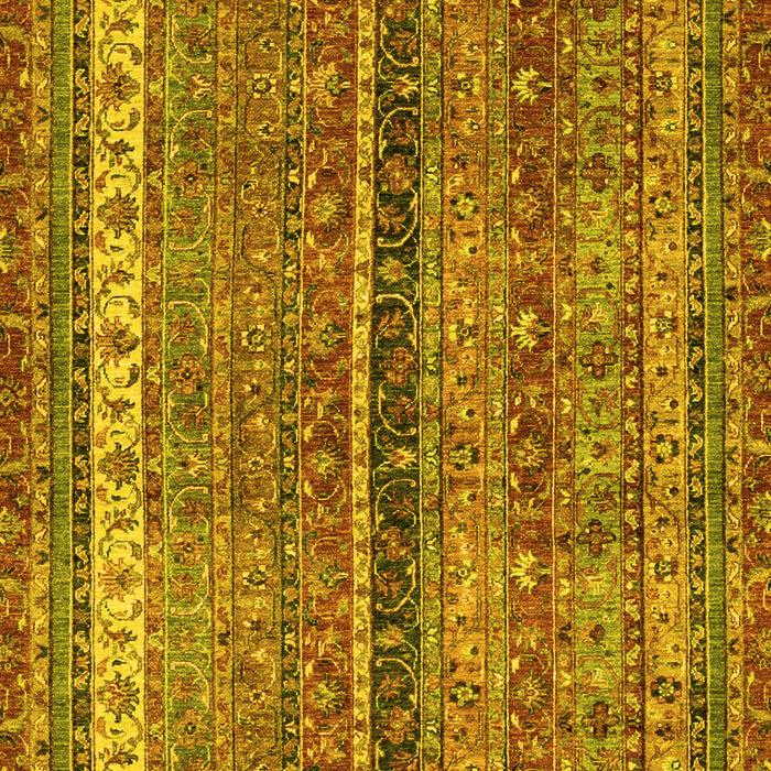 Oriental Yellow Modern Rug, abs2409yw