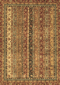 Oriental Brown Modern Rug, abs2409brn