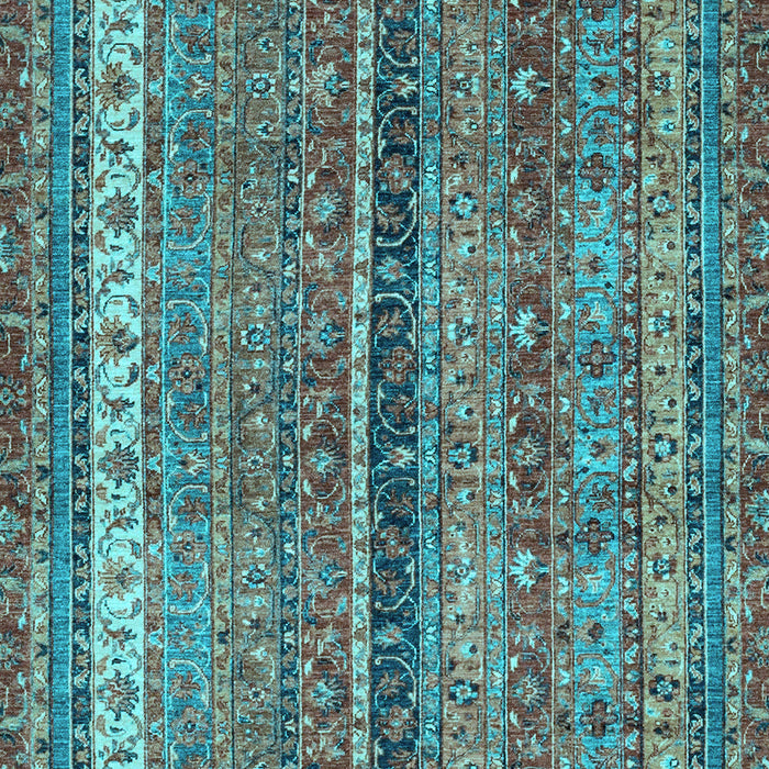 Oriental Light Blue Modern Rug, abs2409lblu