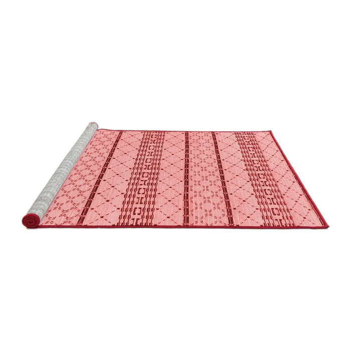 Modern Red Washable Rugs