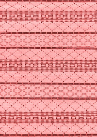 Solid Red Modern Rug, abs240red